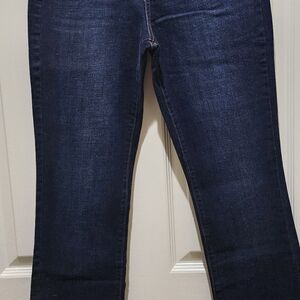 Old Navy Women's Deep Indigo Straight Leg Jeans